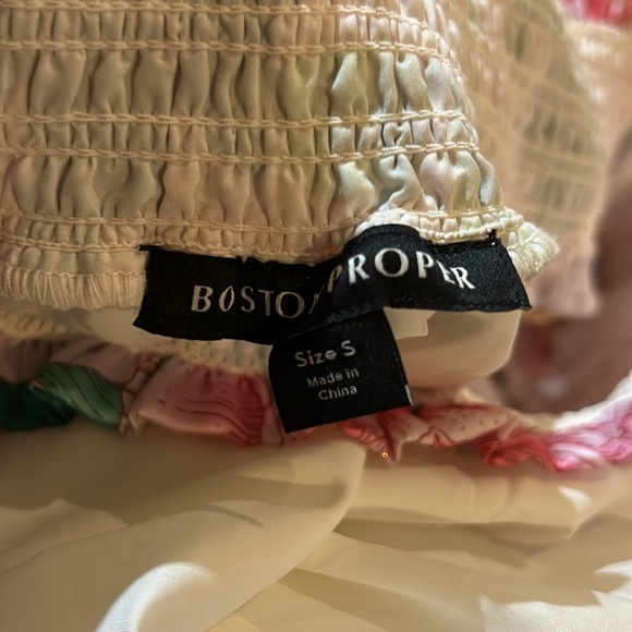 Boston Proper Boho Floral Blooms maxi Dress. Nearly New. Small. - Picture 14 of 15